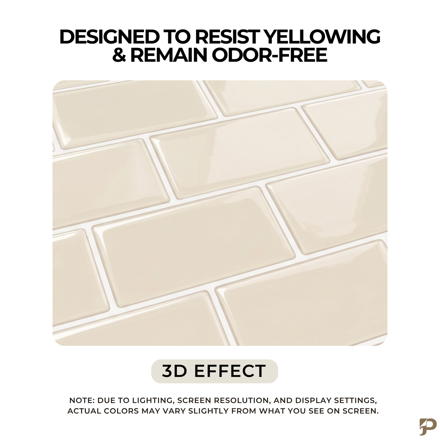 Vanilla Subway - Self Adhesive 3D Tile