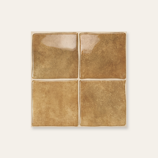 Caramel Brown Square - Self Adhesive 3D Tile