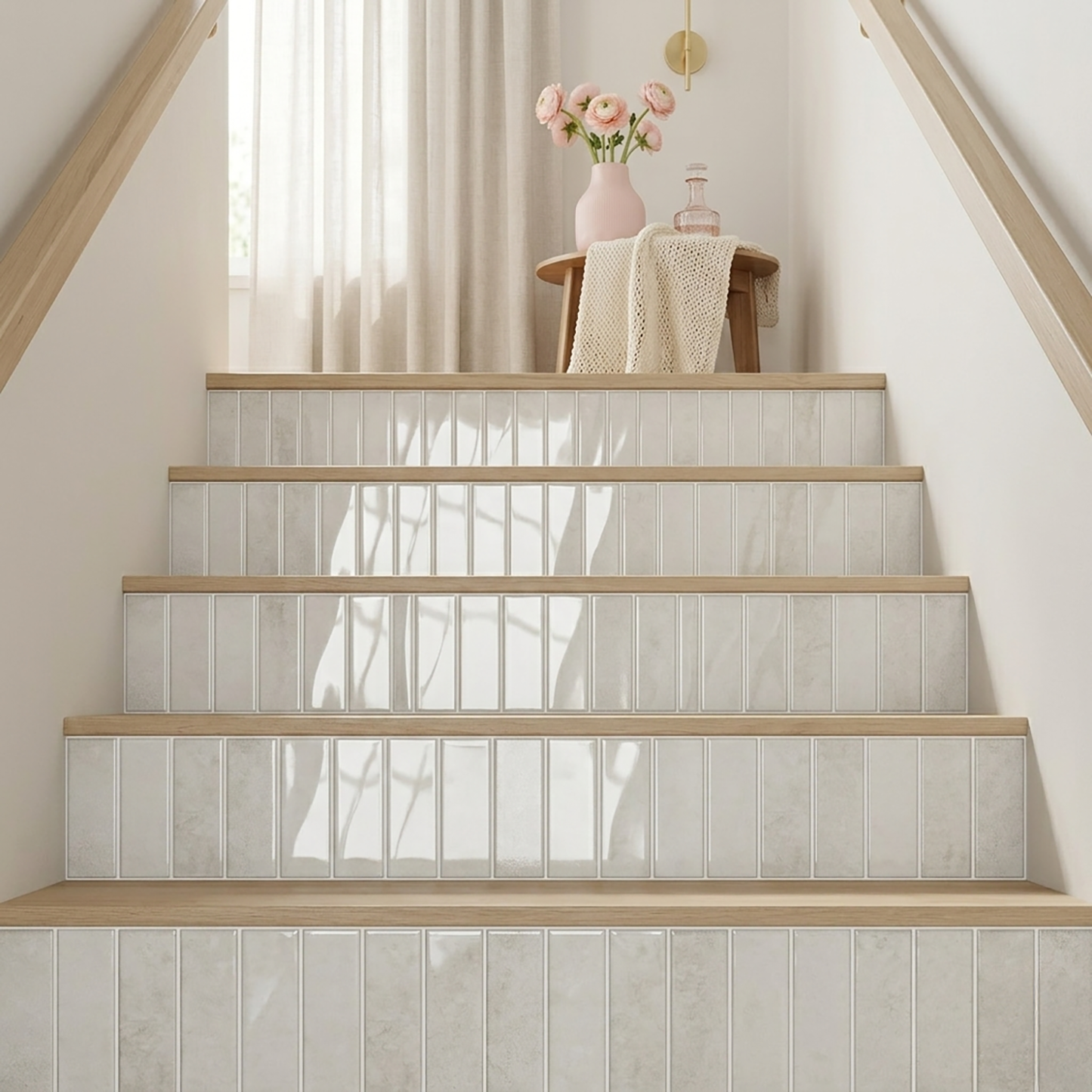 Cream Beige - Self Adhesive 3D Tile