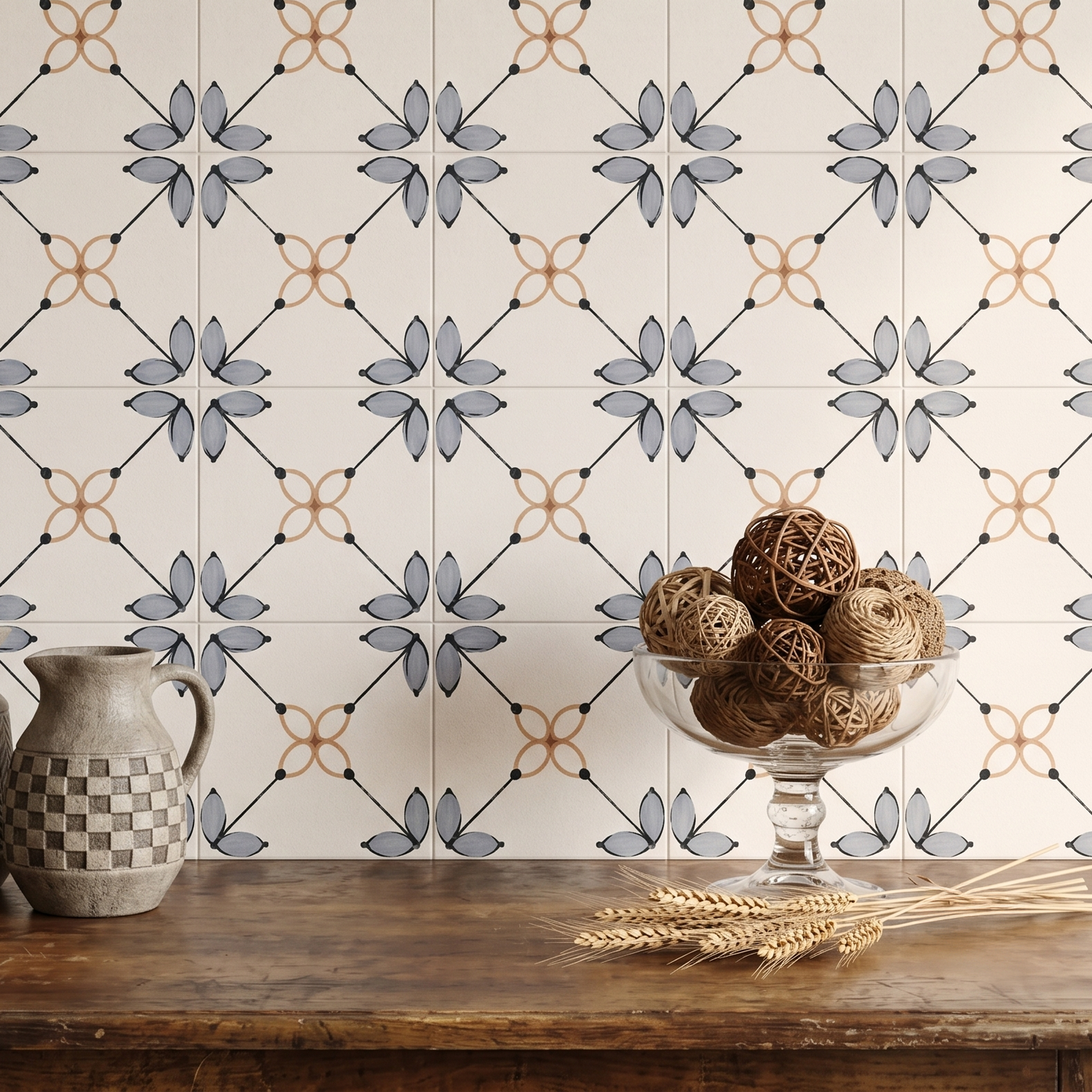 Provence Mist - Matte Wall & Floor Tile Stickers