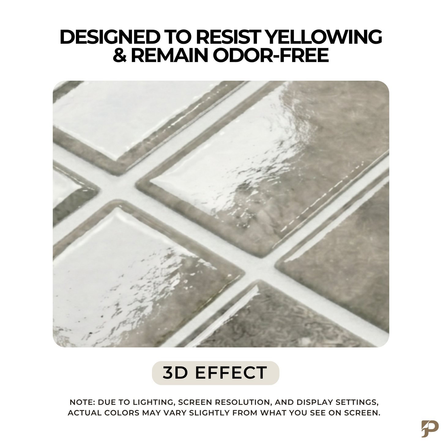 Linen Grey - Self Adhesive 3D Tile