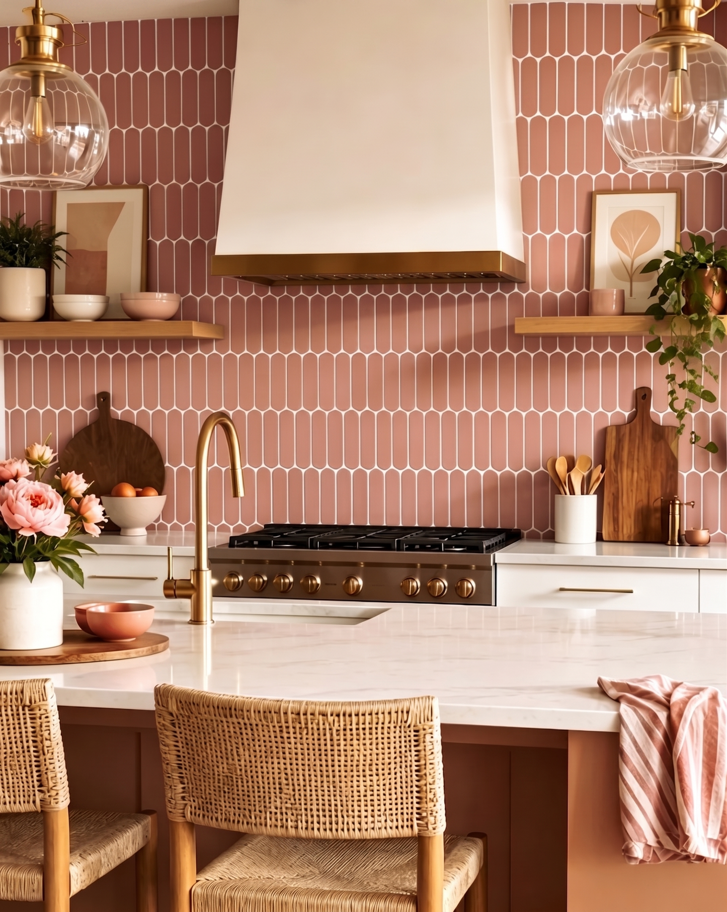 Terracotta oval - Self Adhesive 3D Tile