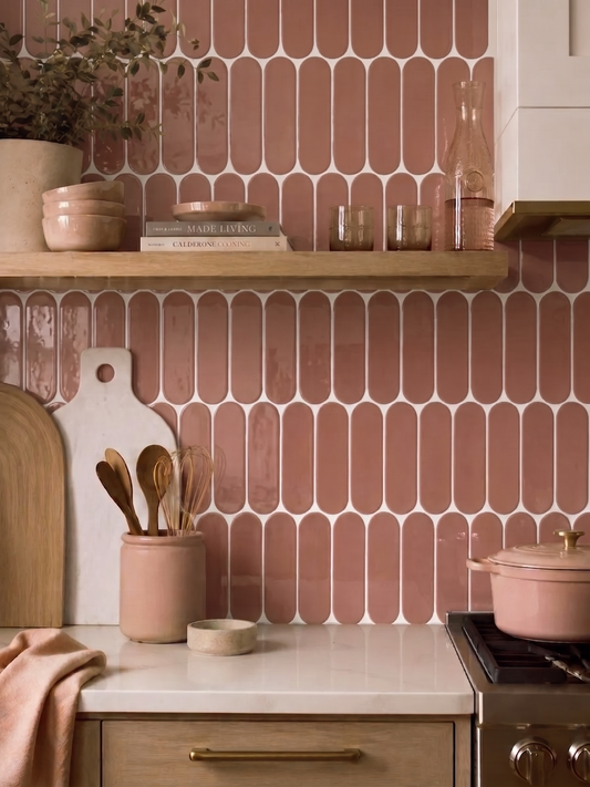 Terracotta oval - Self Adhesive 3D Tile