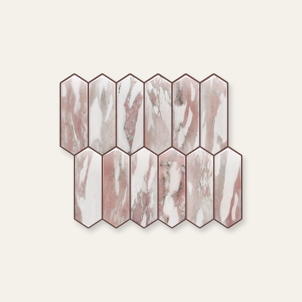 Norwegian Rose Picket - Self Adhesive 3D Tile