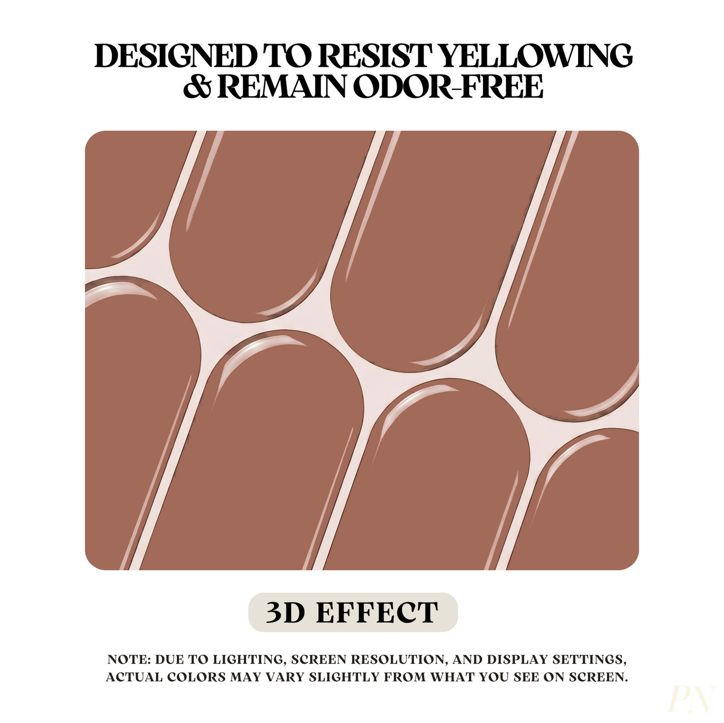 Terracotta oval - Self Adhesive 3D Tile