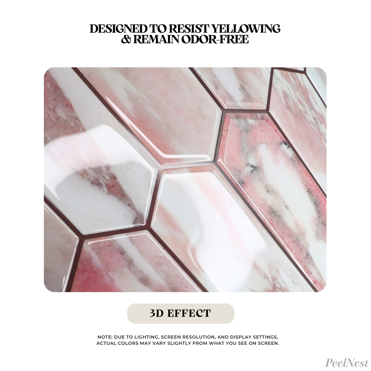 Norwegian Rose Picket - Self Adhesive 3D Tile