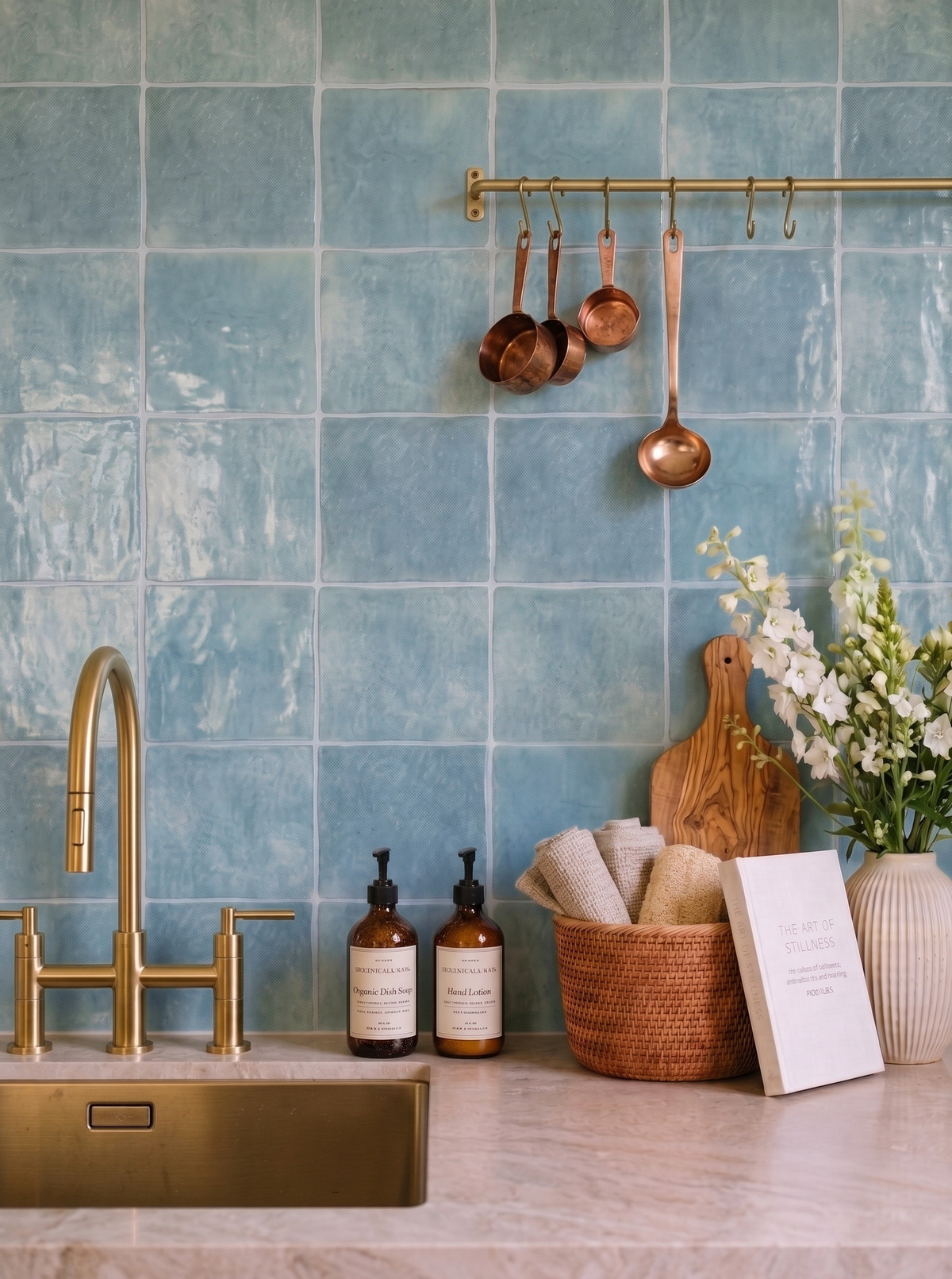 Slate Blue Square - Self Adhesive 3D Tile