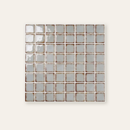 Dirty Caramel & Sage Green - Self Adhesive 3D Tile