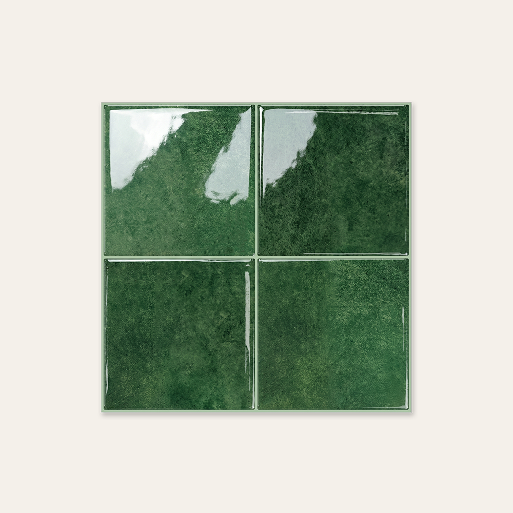 Antique Olive Square- Self Adhesive 3D Tile