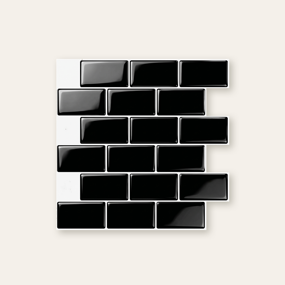 Minimalist Onyx - Self Adhesive 3D Tile
