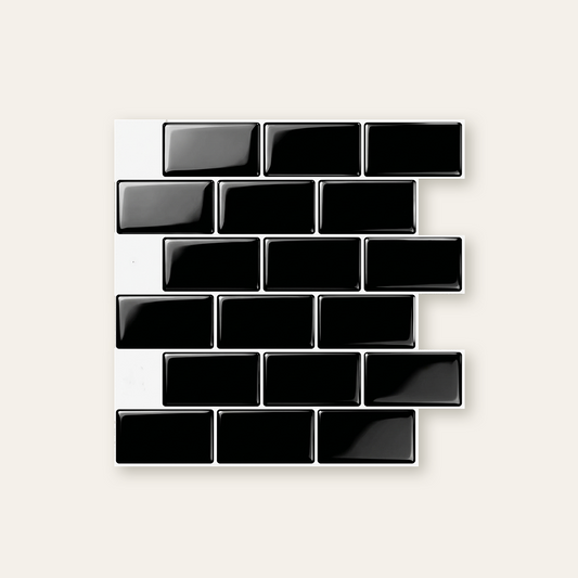Minimalist Onyx - Self Adhesive 3D Tile