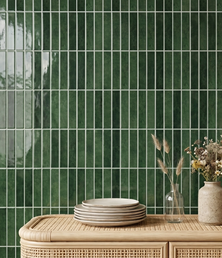 Emerald Green - Self Adhesive 3D Tile.