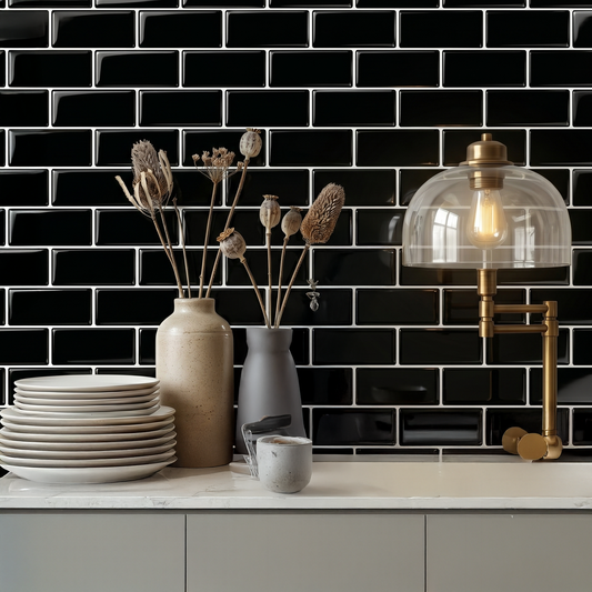 Minimalist Onyx - Self Adhesive 3D Tile