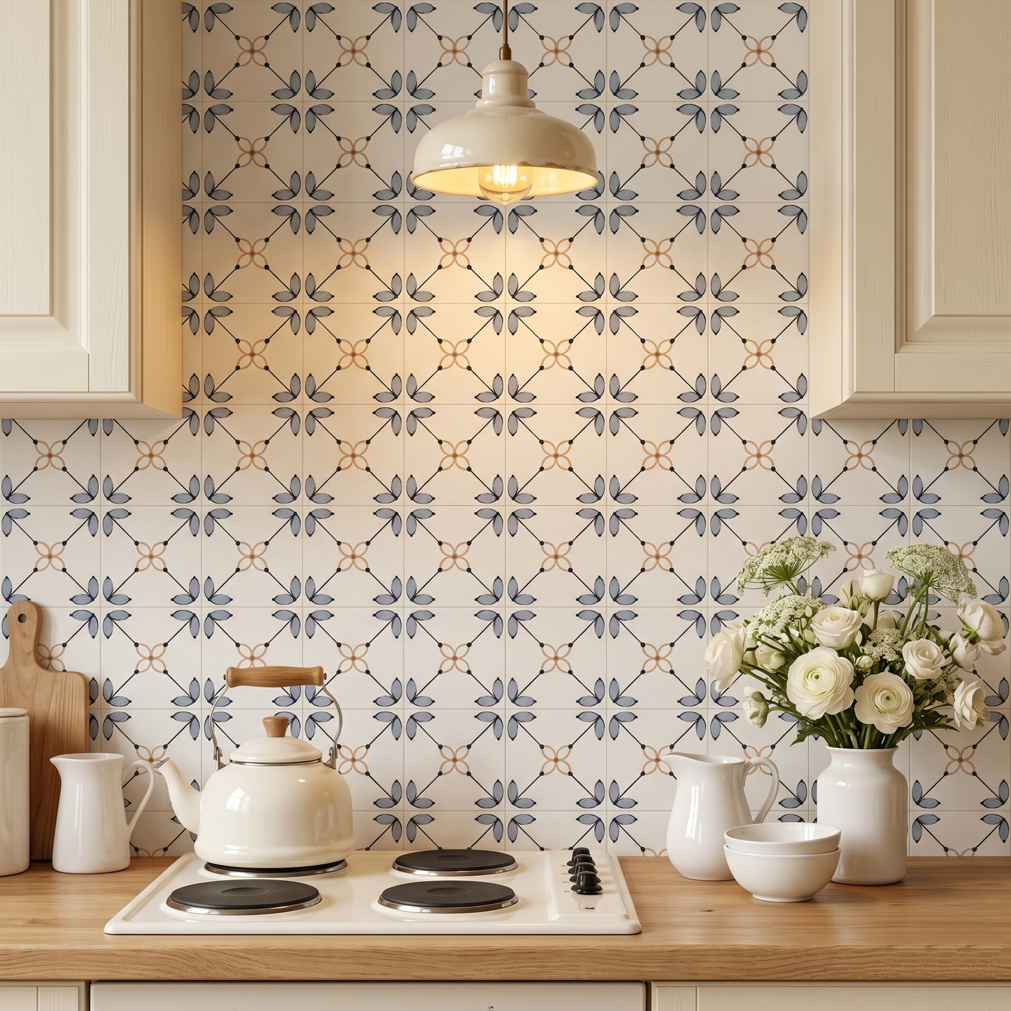 Provence Mist - Matte Wall & Floor Tile Stickers