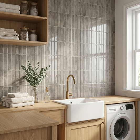 Linen Grey - Self Adhesive 3D Tile