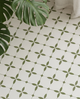 Olive Cross - Matte Wall & Floor Tile Stickers