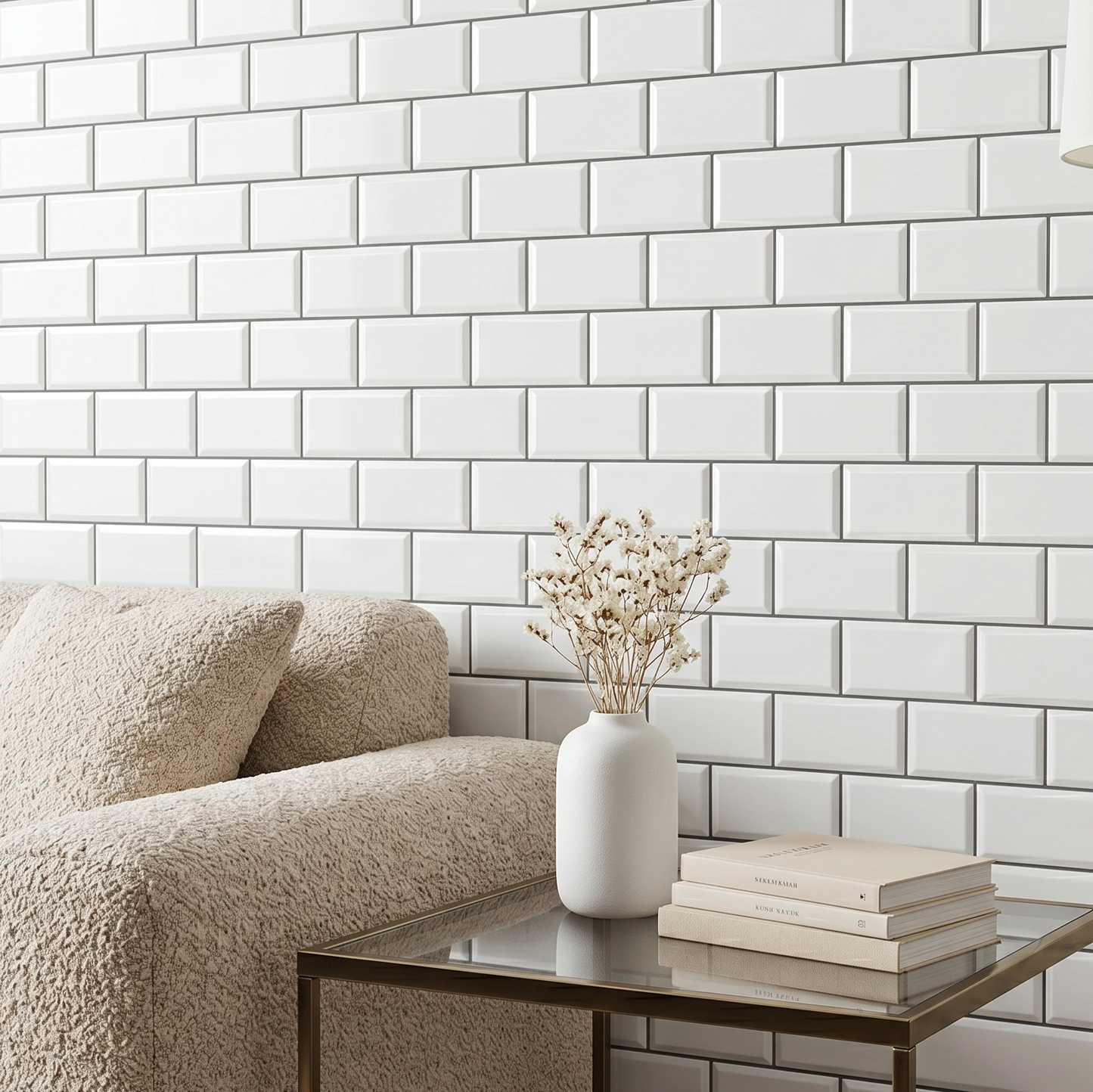 White Subway - Self Adhesive 3D Tile