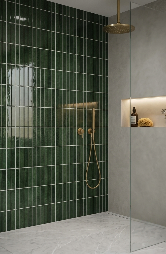 Emerald Green - Self Adhesive 3D Tile
