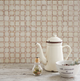 Dirty Caramel & Sage Green - Self Adhesive 3D Tile