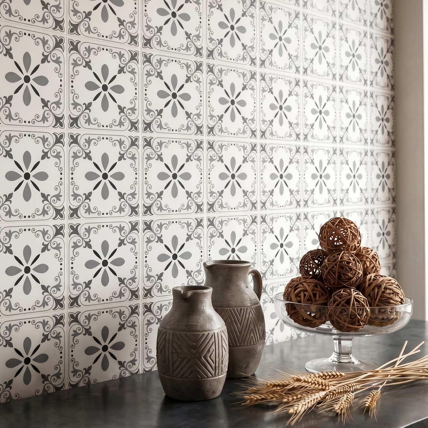 Victorian Gothic - Matte Wall & Floor Tile Stickers