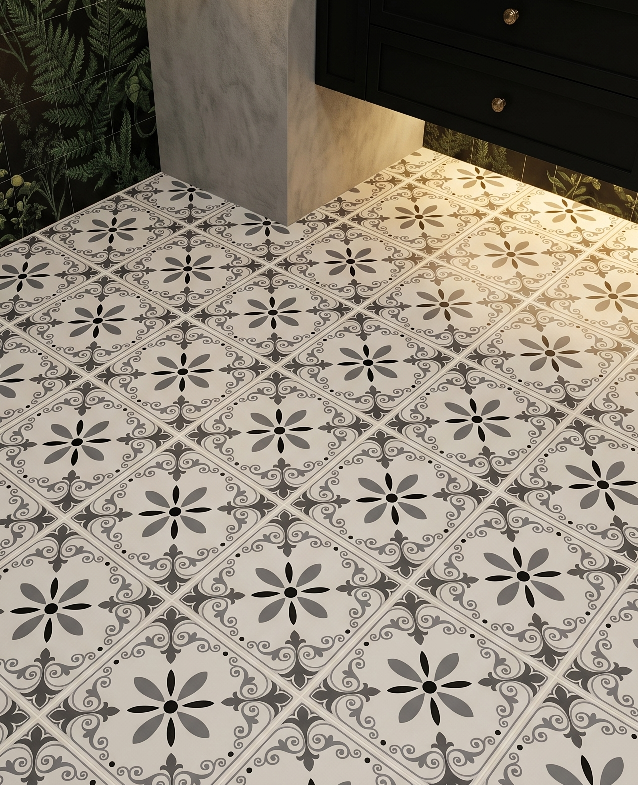 Victorian Gothic - Matte Wall & Floor Tile Stickers