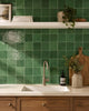 Antique Olive Square- Self Adhesive 3D Tile