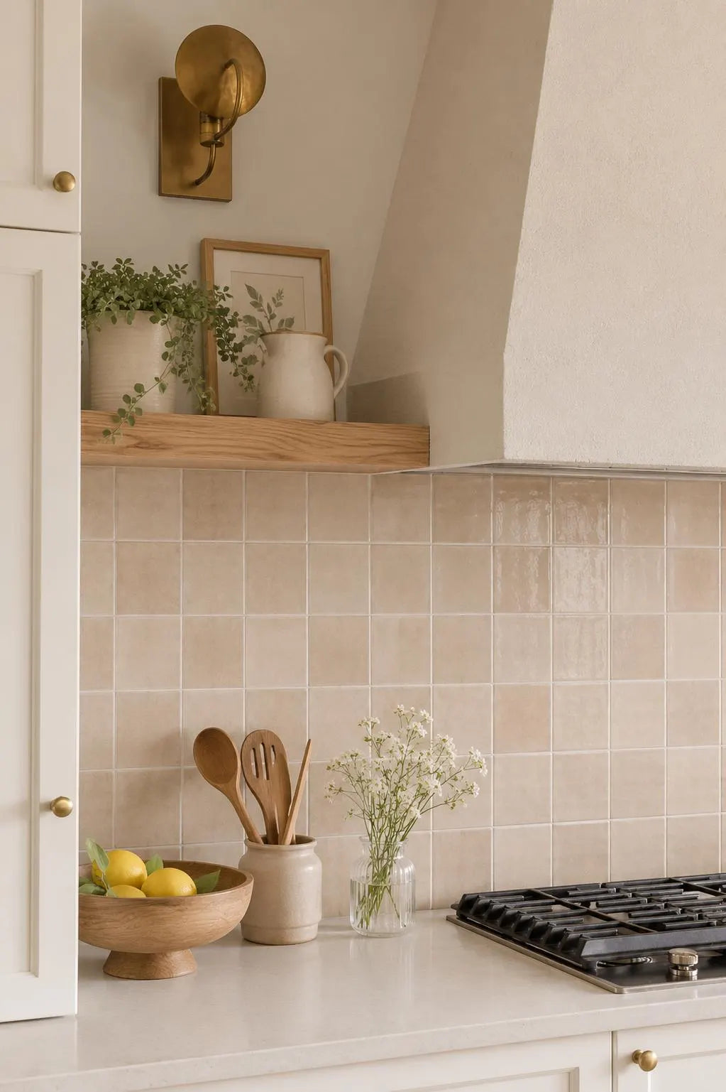 Sand Beige Square - Self Adhesive 3D Tile